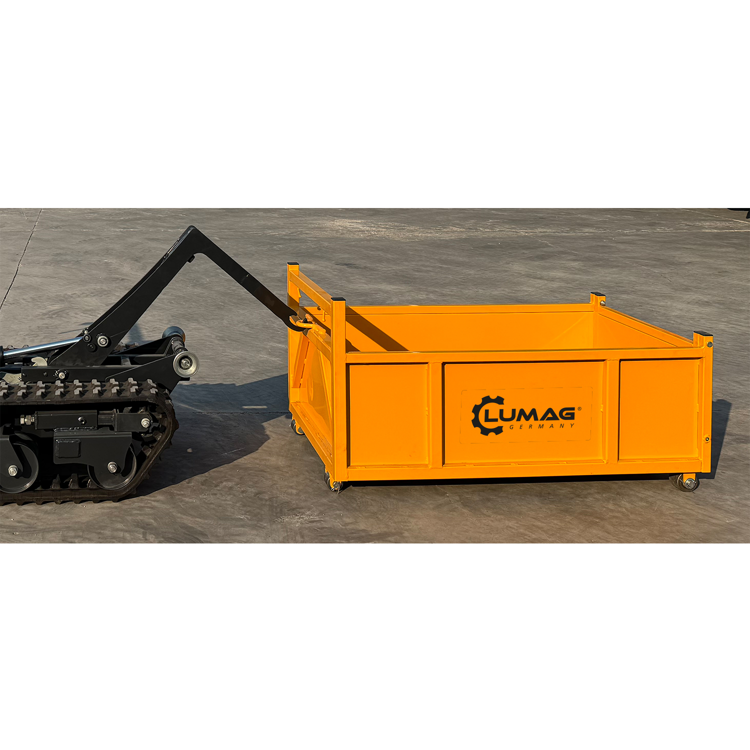 Abrollmulde für den Mini Raupendumper MD 800H-PRO /AR